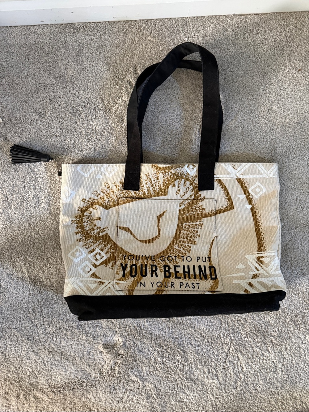 Disney’s Lion King Tote 
 Gold Graphic and Black Handle
Never Been Used